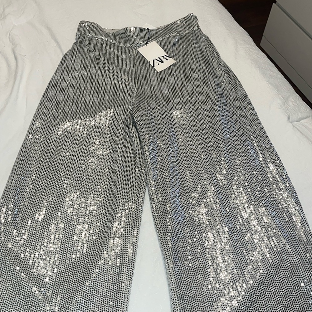 New Zara Cropped Pants Size S